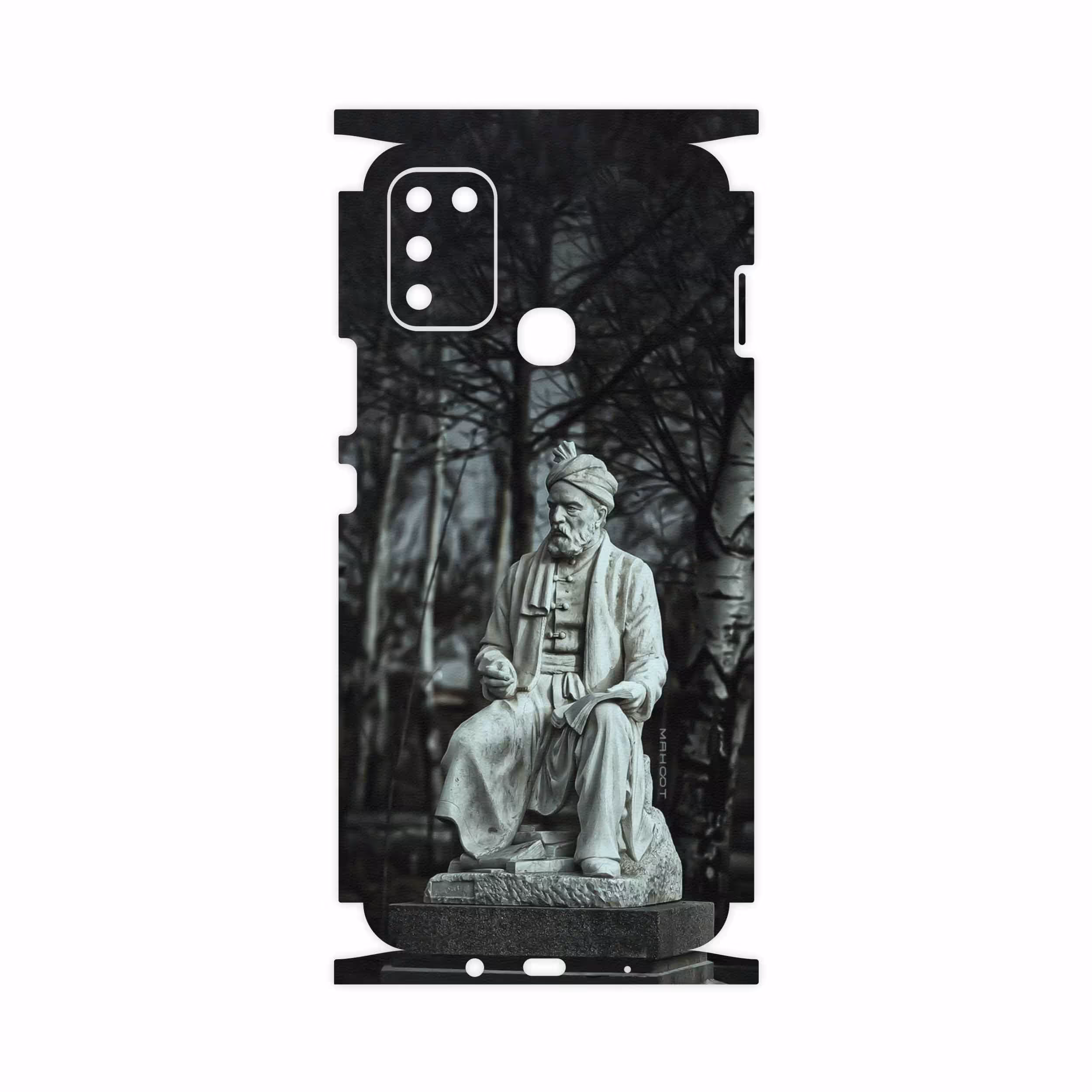 برچسب پوششی ماهوت مدل Ferdowsi-Logo-FullSkin مناسب برای گوشی موبایل اینفینیکس Hot 10 Play