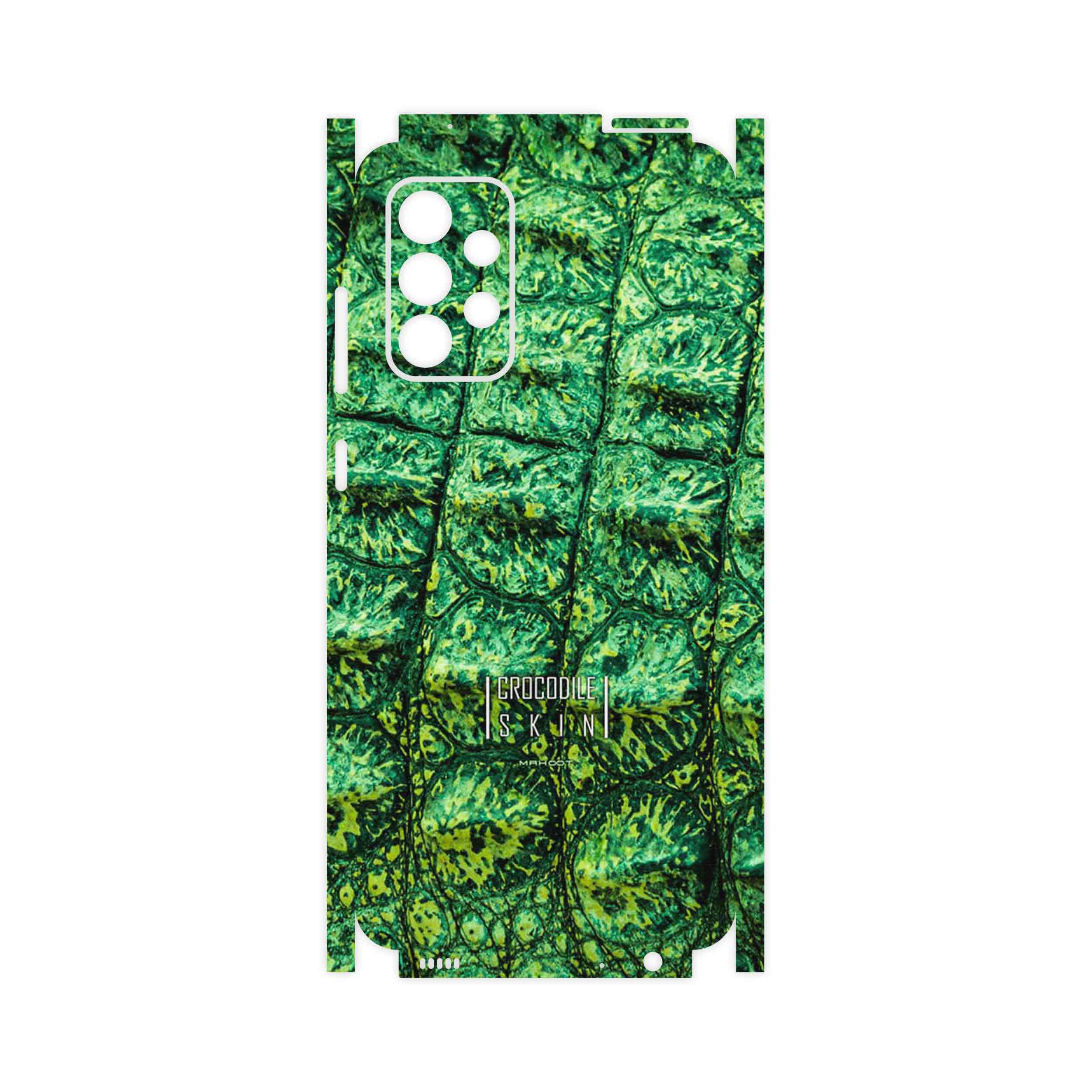 برچسب پوششی ماهوت مدل Crocodile Skin-FullSkin مناسب برای گوشی موبایل سامسونگ Galaxy A72