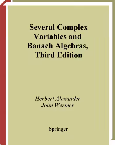 خرید و دانلود نسخه کامل کتاب Banach Algebras and Several Complex Variables