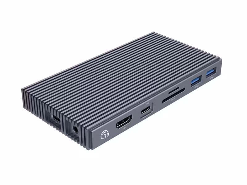 هاب تایپ سی 9 در 1  فلزی اوریکو ORICO Type-C Multifunctional Docking Station With SSD Enclosure
