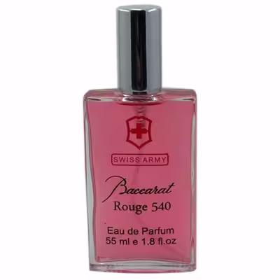 ادو پرفیوم سوئیس آرمی مدل اسکلوسیو Baccarat Rouge 540 حجم 55 میلی لیتر