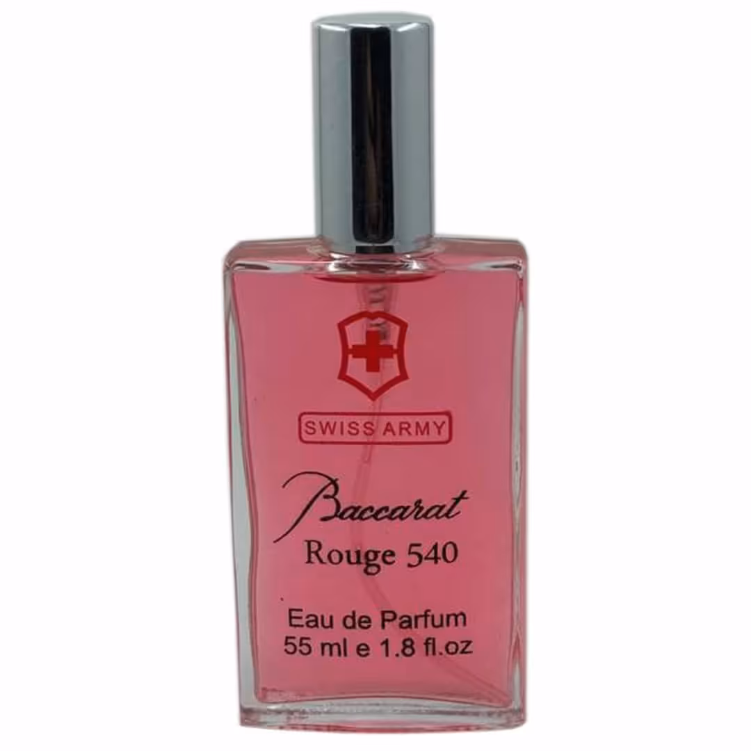 ادو پرفیوم سوئیس آرمی مدل اسکلوسیو Baccarat Rouge 540 حجم 55 میلی لیتر
