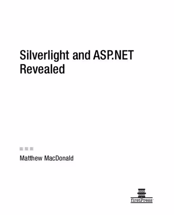 خرید و دانلود نسخه کامل کتاب Silverlight and ASP.NET Revealed