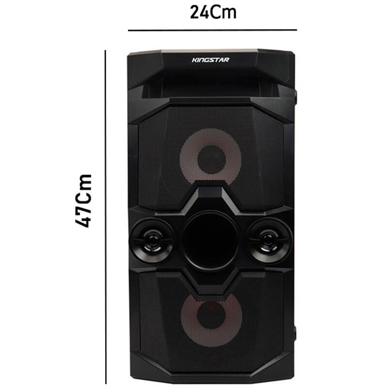 اسپیکر چمدانی بلوتوثی رم و فلش خور KingStar KBS454   ریموت کنترل
