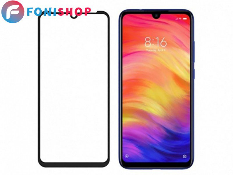 گلس محافظ صفحه نمایش فول تمام صفحه Xiaomi Redmi Note 7