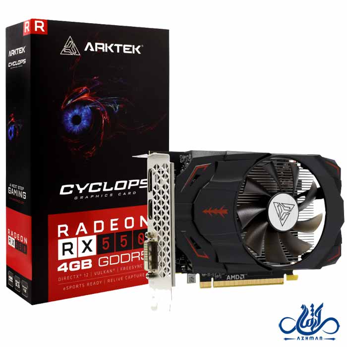 کارت گرافیک ارکتک RX550 4GB 128Bit