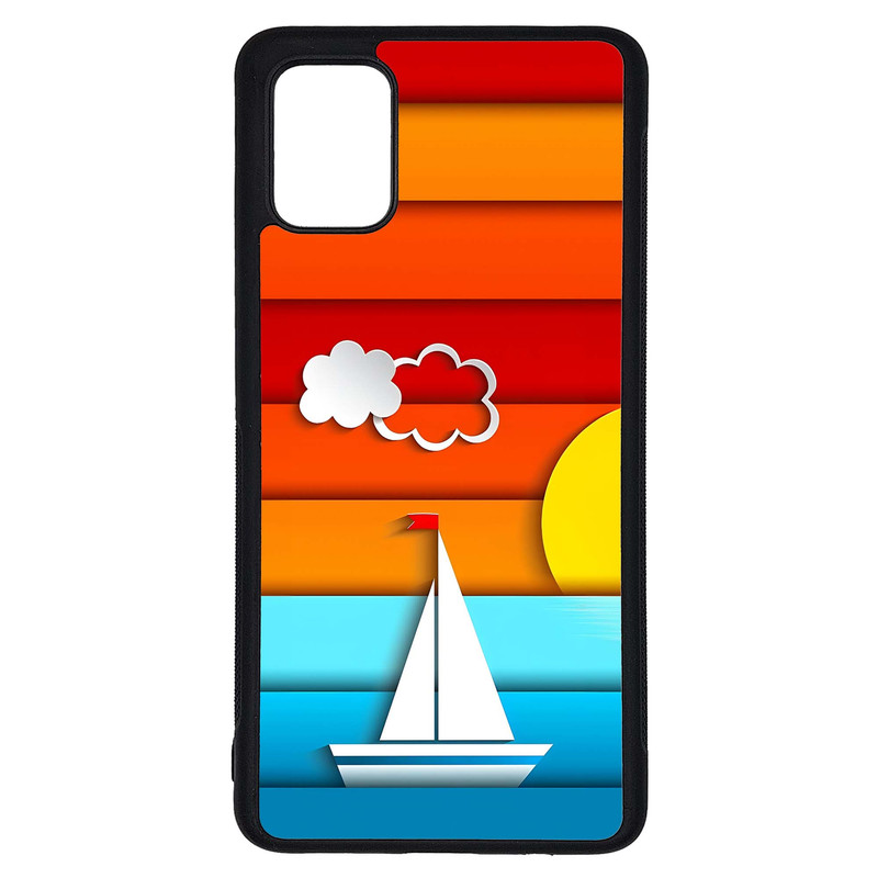 کاور طرح قایق کد G-140 مناسب برای گوشی موبایل سامسونگ Galaxy A51 | دیجی قاب دونی