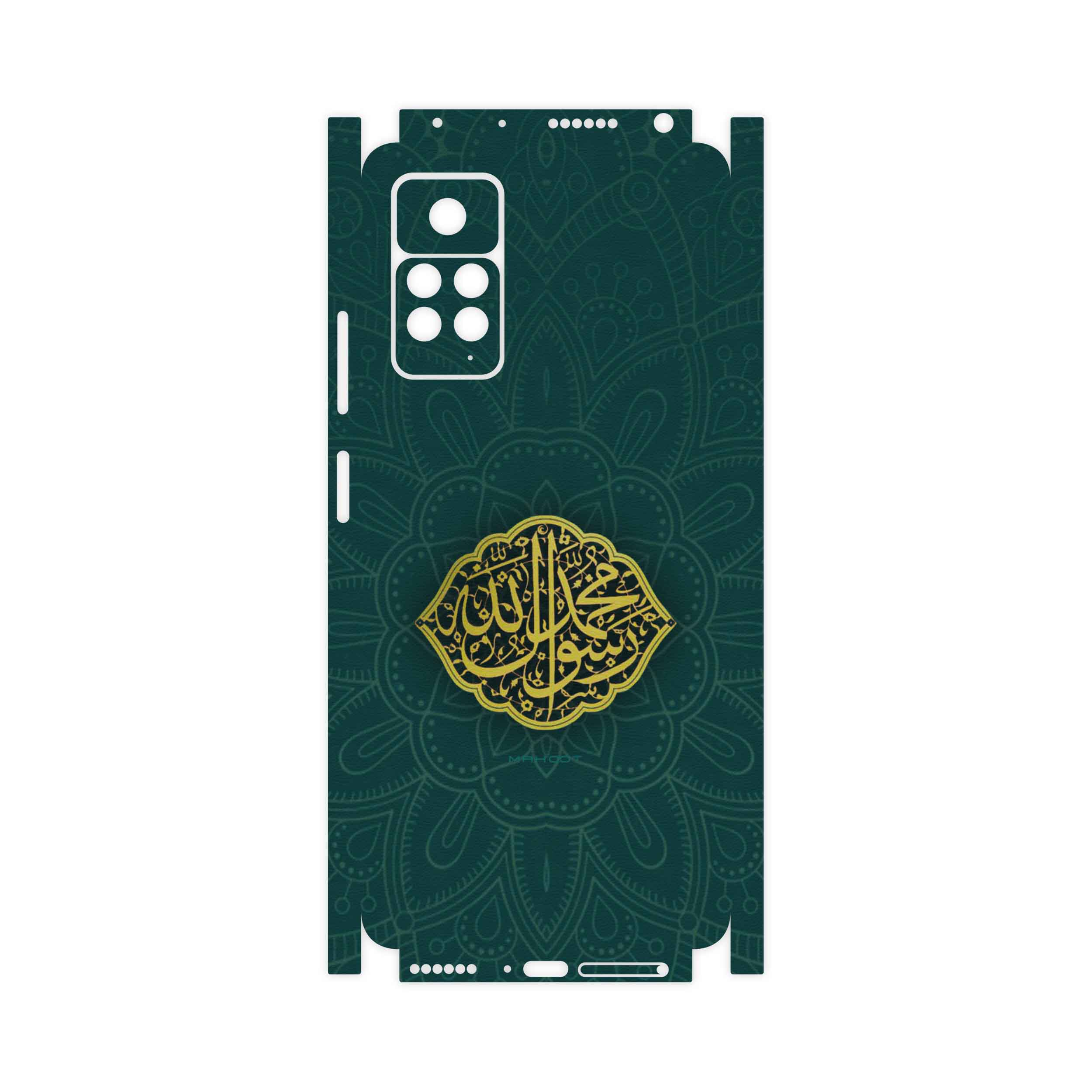 برچسب پوششی ماهوت مدل Mohammad-Rasool-Allah-FullSkin مناسب برای گوشی موبایل شیائومی Redmi Note 11 Pro