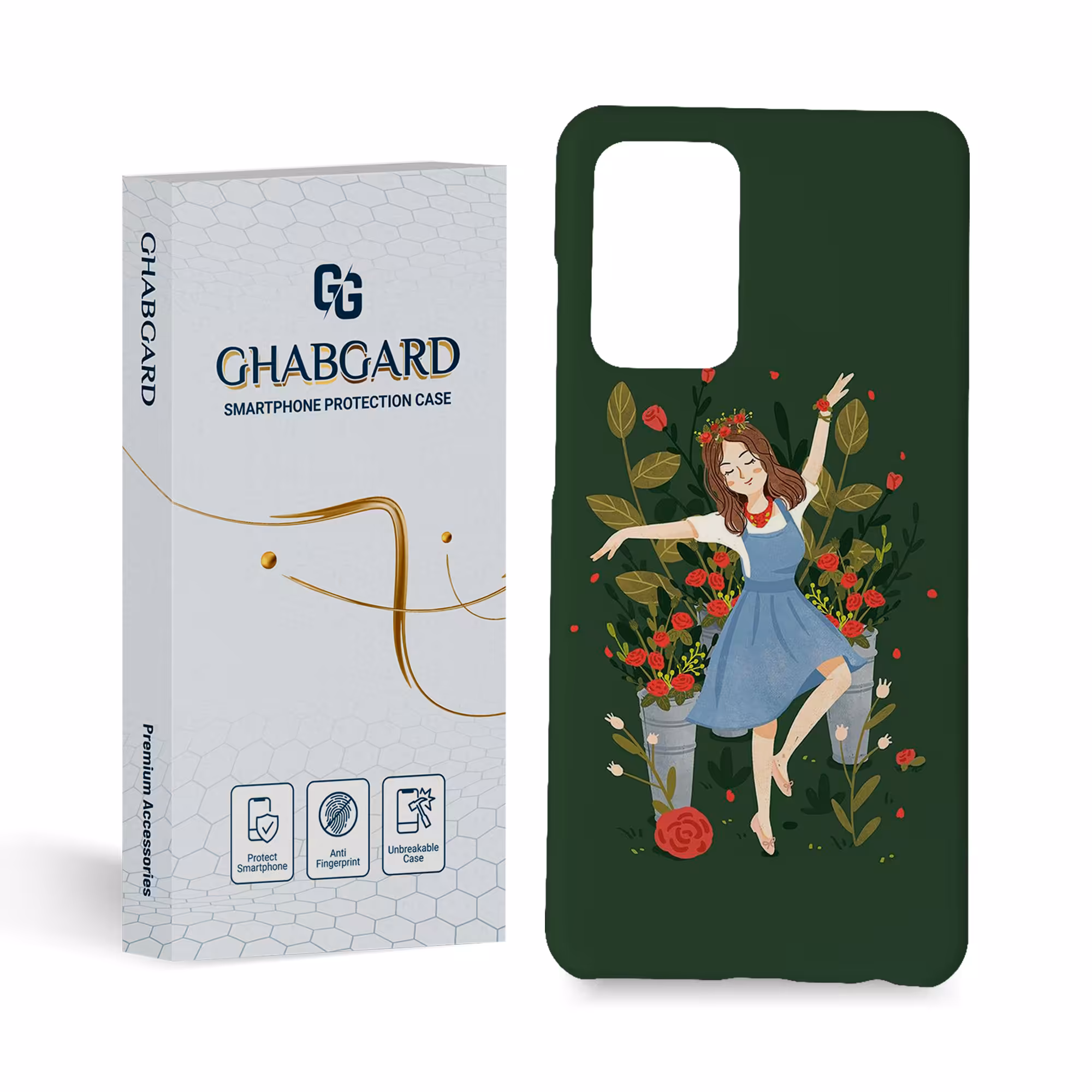 کاور قاب گارد مدل دخترانه مناسب برای گوشی موبایل سامسونگ Galaxy a52  