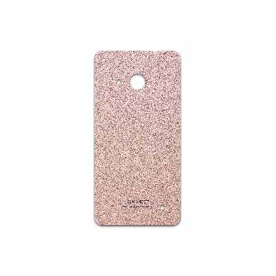 برچسب پوششی ماهوت مدل Rose Gold Leather مناسب برای گوشی موبایل مایکروسافت Lumia 550