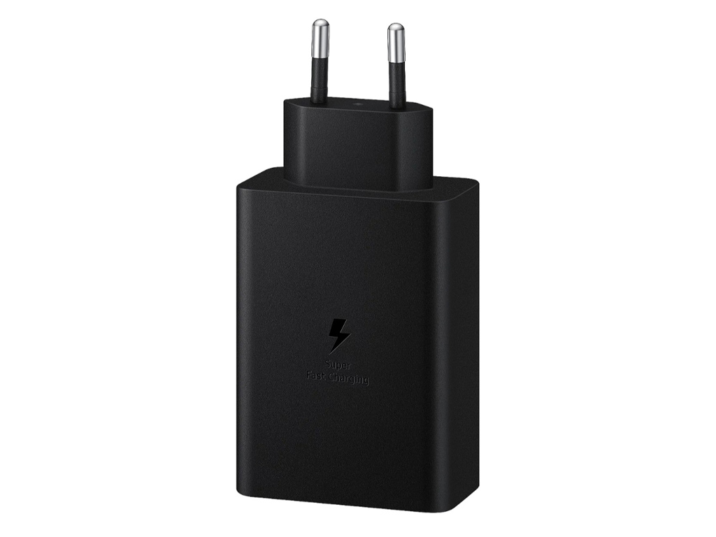 شارژر دیواری اصلی سه پورت 65 وات سامسونگ Samsung EP-T6530NBEGEU Power Adapter