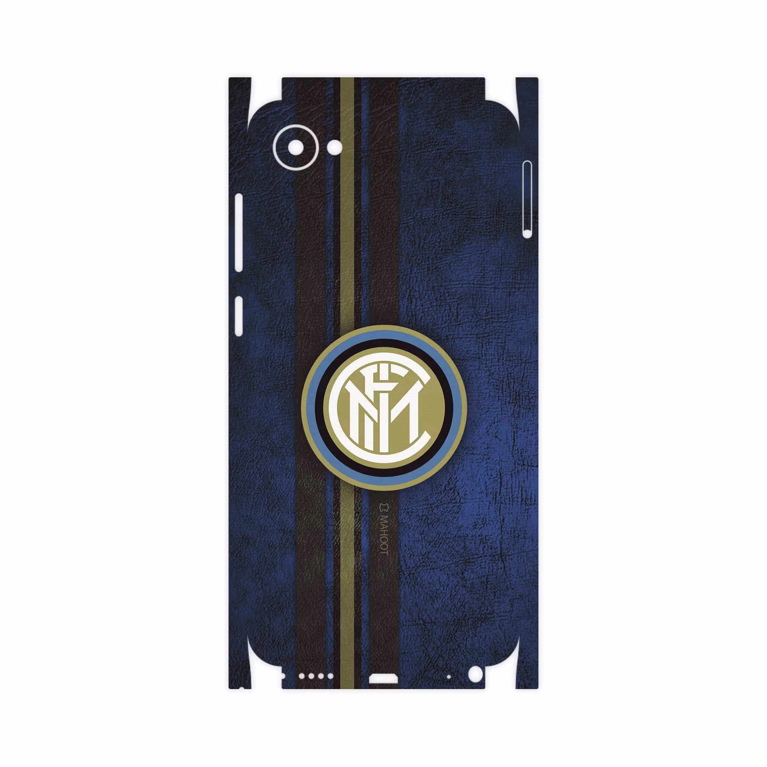 برچسب پوششی ماهوت مدل Inter-Milan-FC-FullSkin مناسب برای گوشی موبایل اچ تی سی Desire 12