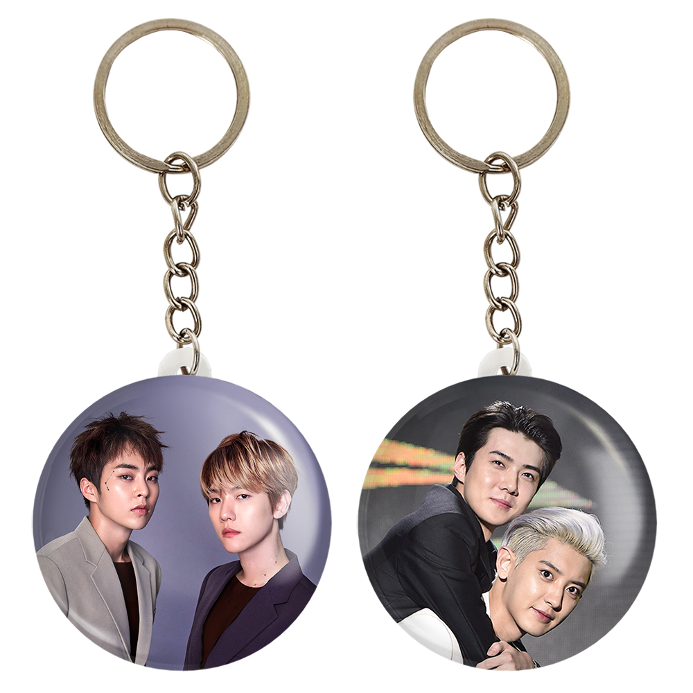 جاکلیدی خندالو مدل گروه اکسو EXO کد 1355413553 مجموعه 2 عددی