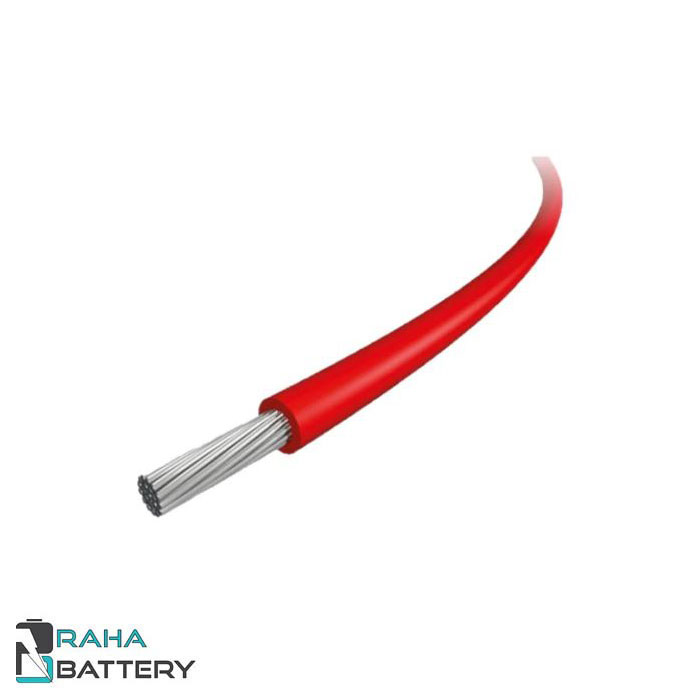 سیم سیلیکونی 14 AWG قرمز (یک متر)