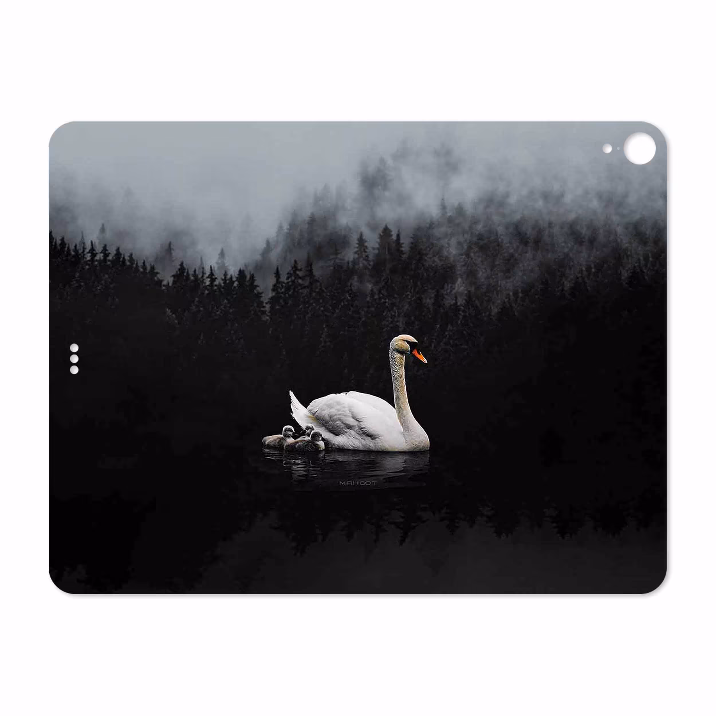 برچسب پوششی ماهوت مدل Swan Lake مناسب برای تبلت اپل iPad Pro 12.9 (GEN 3) 2018 A1895