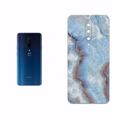 برچسب پوششی ماهوت مدل Blue Ocean Marble مناسب برای گوشی موبایل وان پلاس 7 Pro