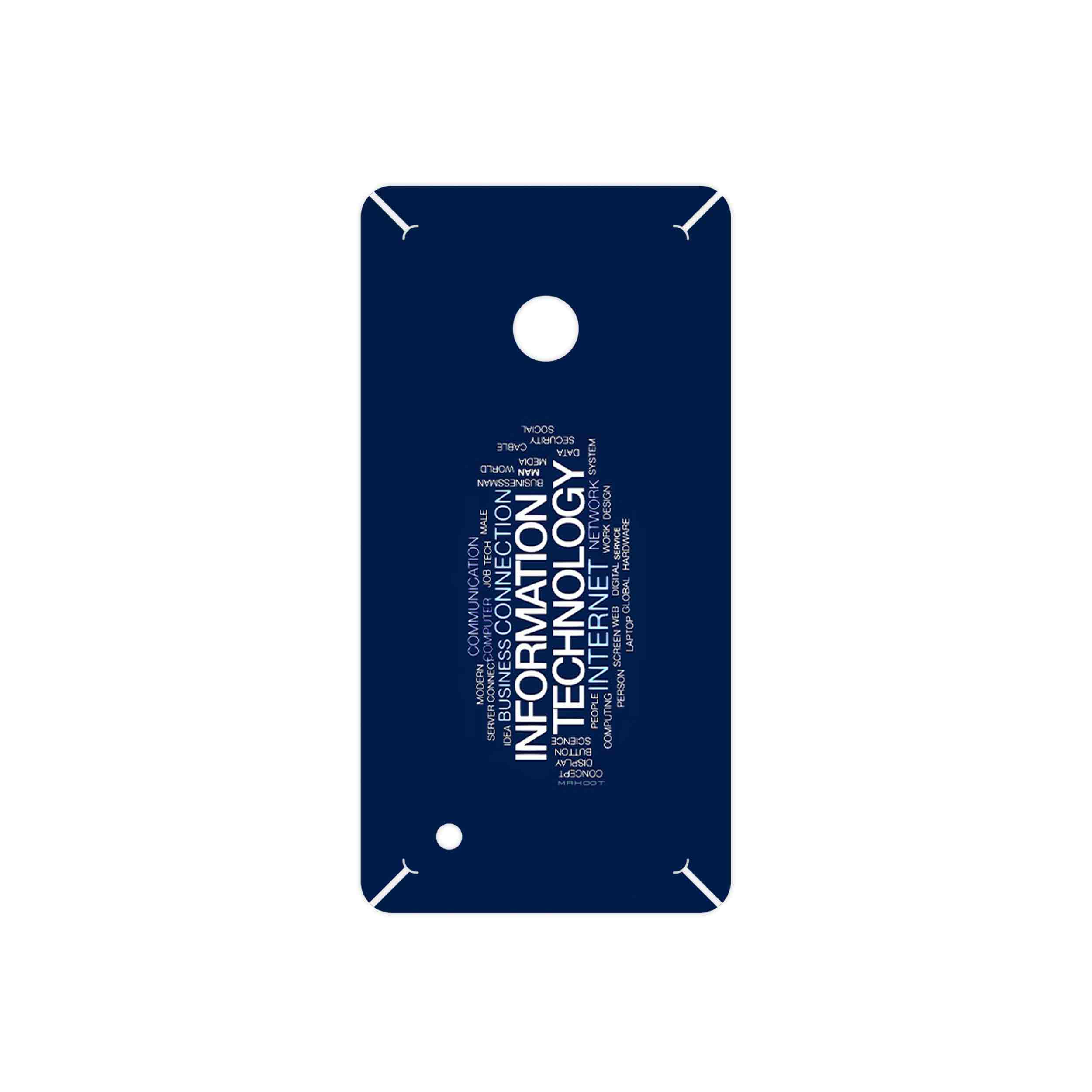 برچسب پوششی ماهوت مدل IT Science مناسب برای گوشی موبایل نوکیا Lumia 530