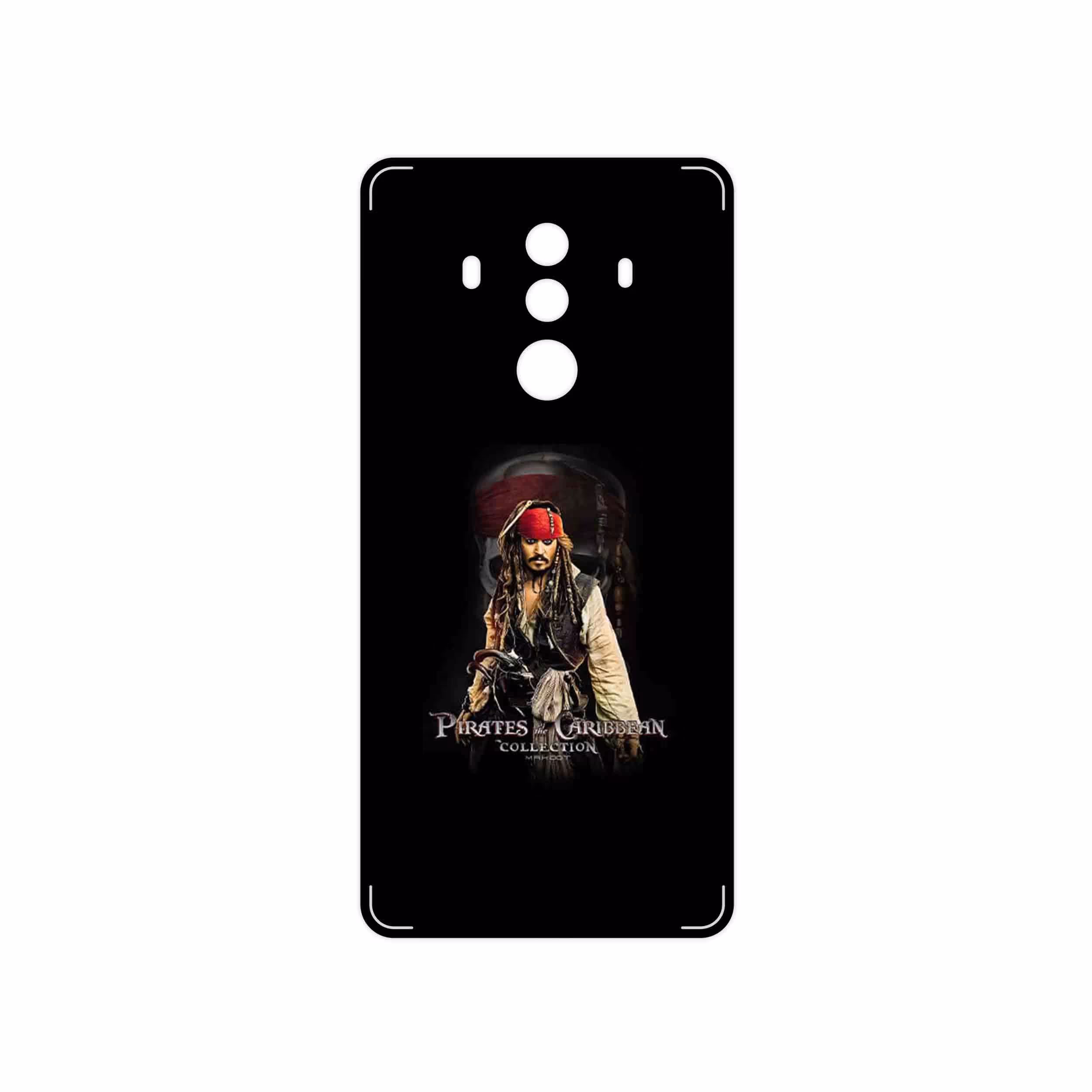 برچسب پوششی ماهوت مدل PIRATES OF THE CARIBBEAN مناسب برای گوشی موبایل هوآوی Mate 10 Pro
