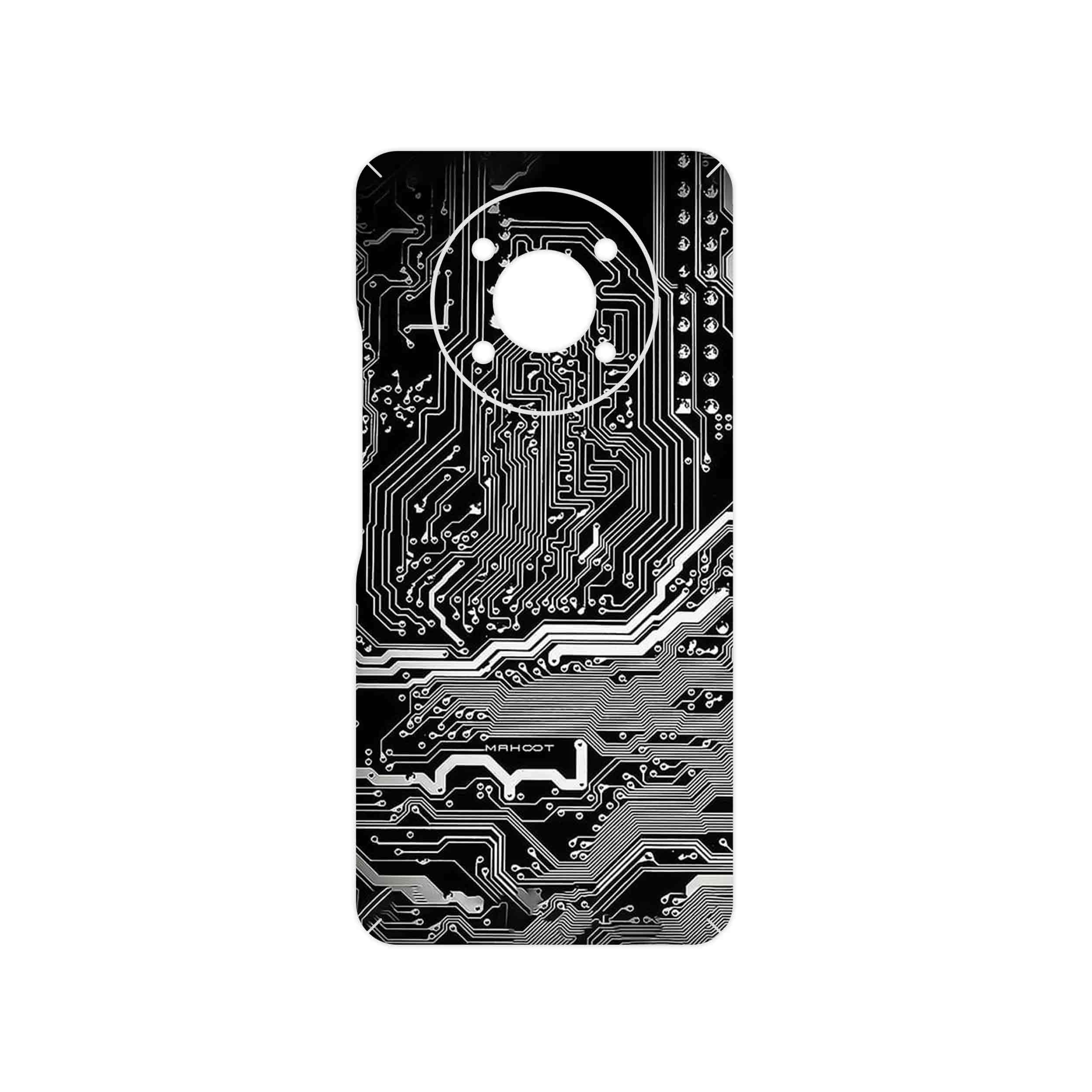 برچسب پوششی ماهوت مدل Black_Printed_Circuit_Board مناسب برای گوشی موبایل آنر X9 5G