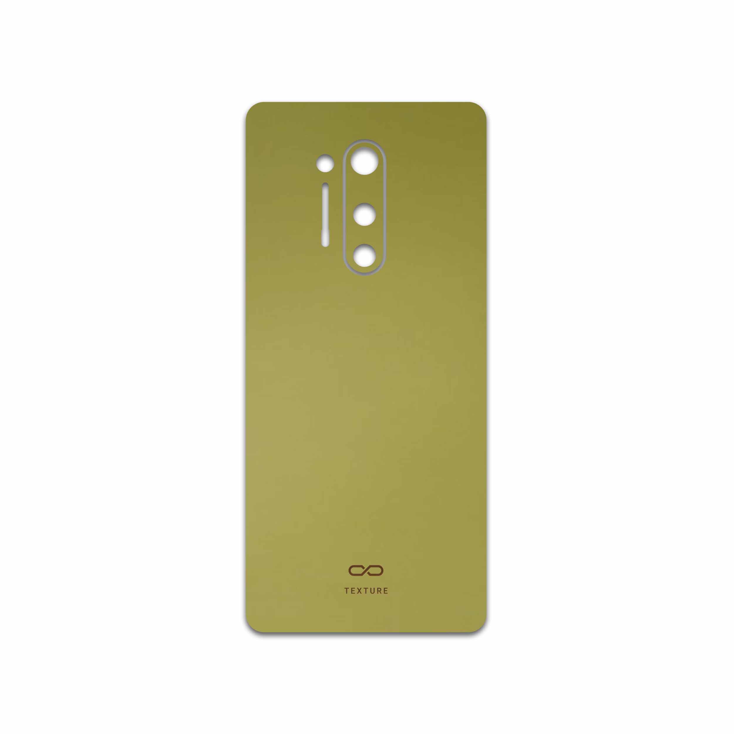 برچسب پوششی ماهوت مدل Matte-Gold مناسب برای گوشی موبایل وان پلاس 8 Pro