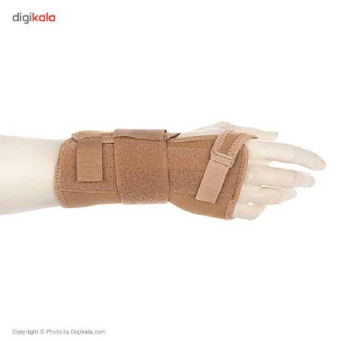 مچ بند طبی دست راست پاک سمن مدل Neoprene CTS With Hard bar سایز کوچک