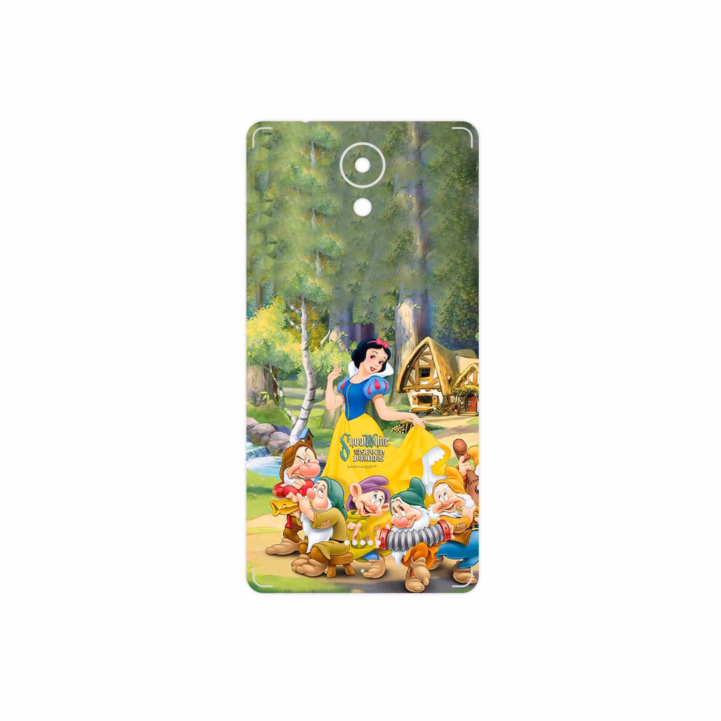 برچسب پوششی ماهوت مدل Snow White مناسب برای گوشی موبایل اسمارت Art Lite