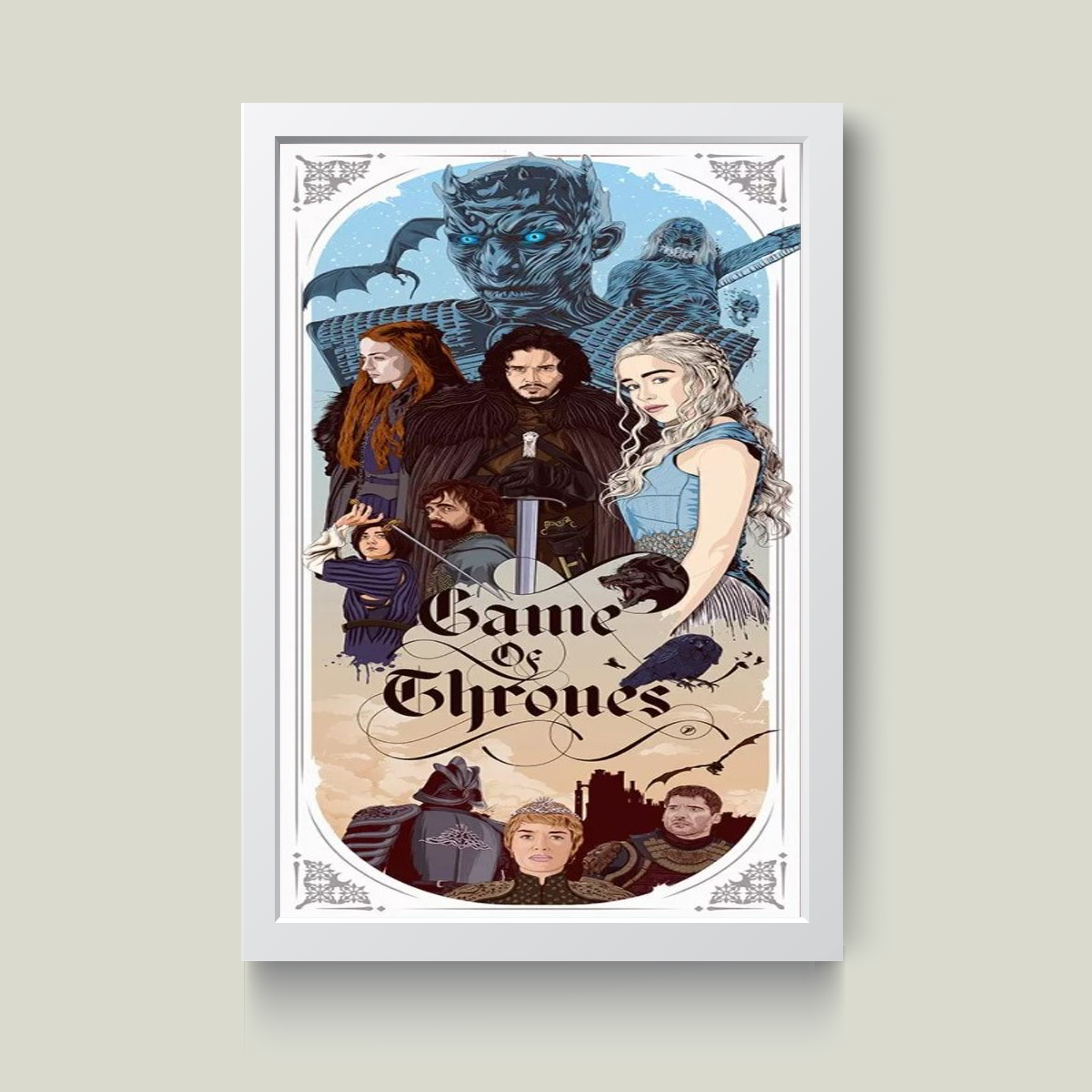 تابلو مدل Game of throns کد G14-28