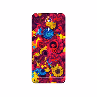 برچسب پوششی ماهوت مدل Vector Flower Garden Digital Art مناسب برای گوشی موبایل یومی Plus