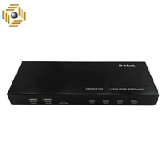 سوئیچ 4 پورت KVM دی لینک DKVM-410H