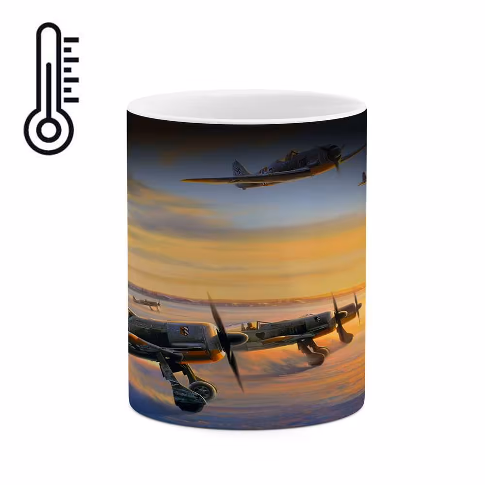 ماگ حرارتی طرح هواپیمای جنگنده مدل mgh10697