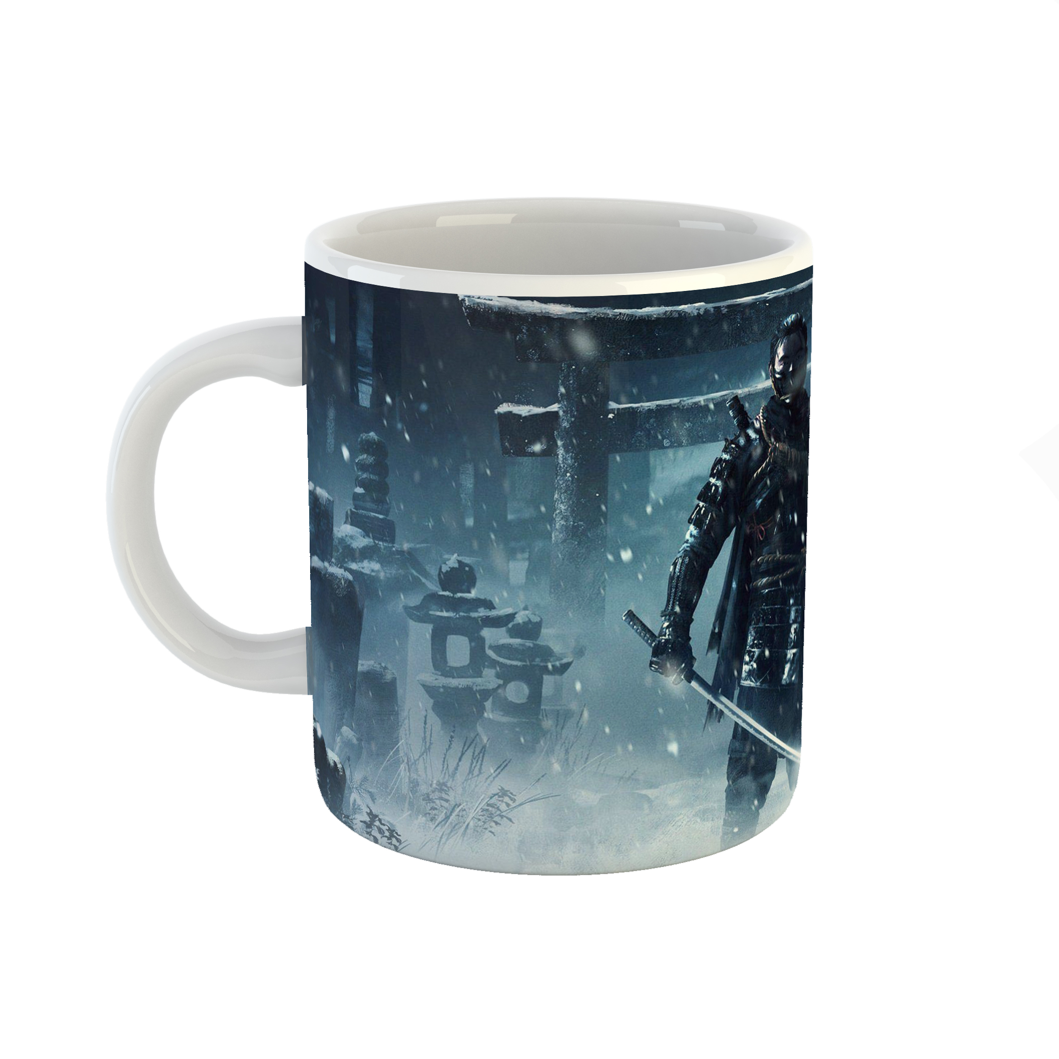 ماگ طرح Ghost of Tsushima مدل ps4 کد 01