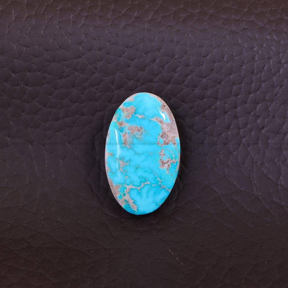 نگین فیروزه شجری کد 11525 - جواهری مشاهیر