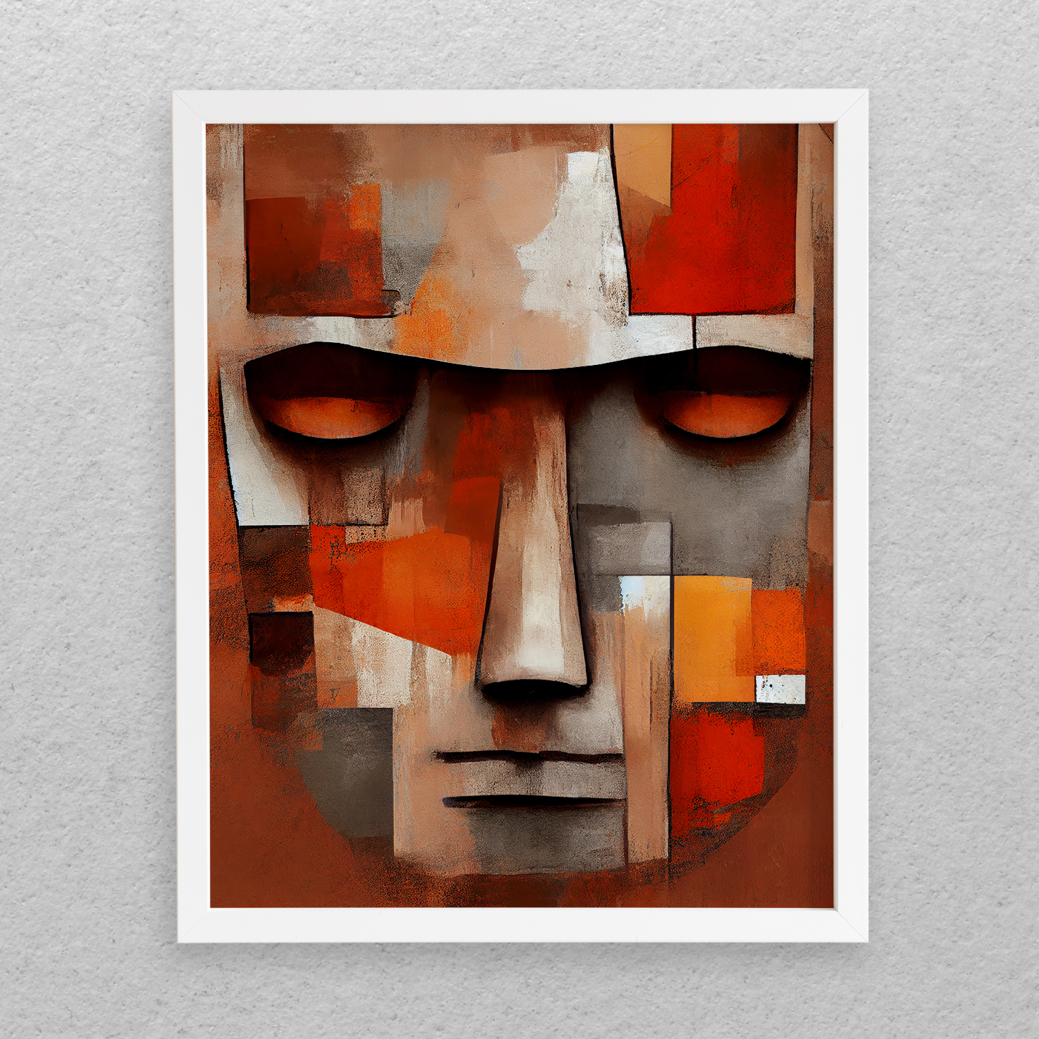 تابلو مدل مدرن طرح کوبیسم کد 964