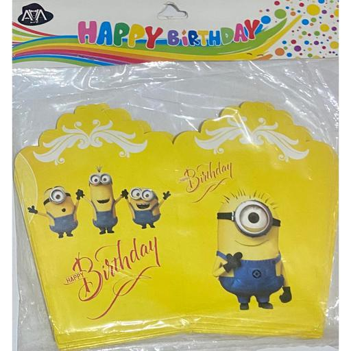 پفیلا خوری تم مینیون بسته 10عددی