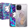 کاور لاین کینگ مدل آینه ایی نشکن طرح گواش مناسب برای گوشی موبایل اپل IPhone 13 pro