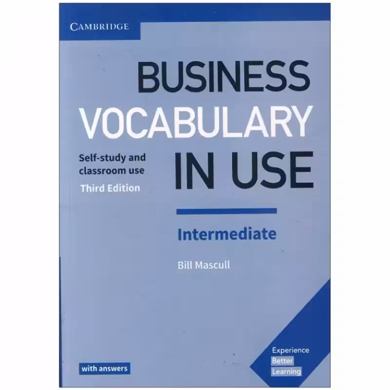 Business Vocabulary in Use Intermediate Third Edition کتاب