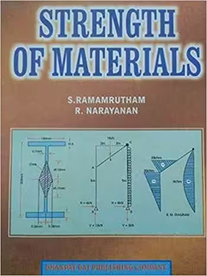 󾕇 دانلود کتاب Ramamrutham S., Strength of Materials, 2004 - دانلود کتاب های دانشگاهی
