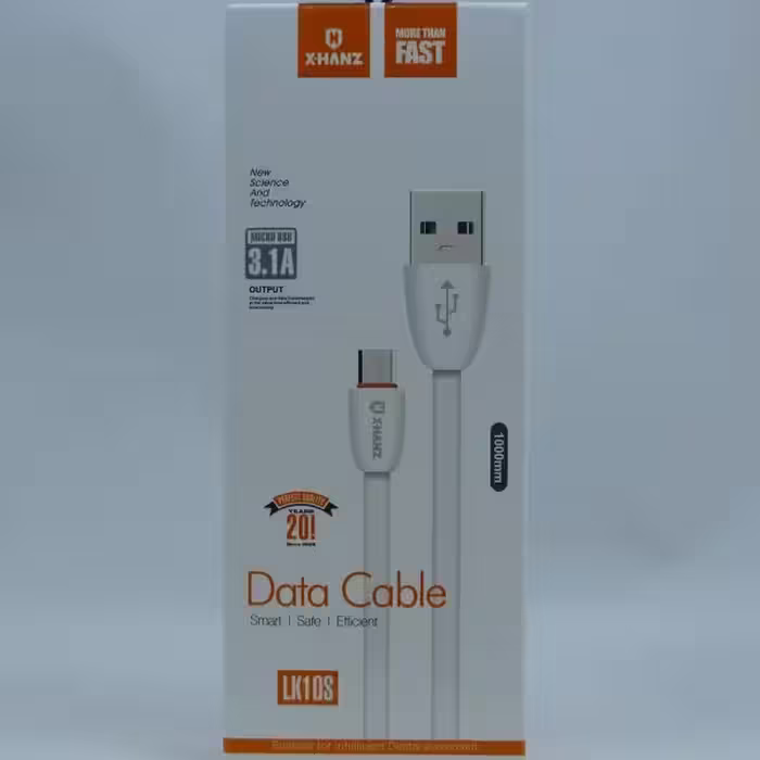 کابل تبدیل USB به microUSB ایکس هانز مدل LK10s طول 1 متر