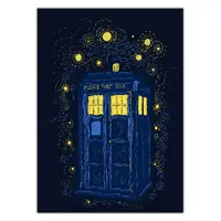تابلوی ونسونی طرح Space Time Impressionism سایز 50x70