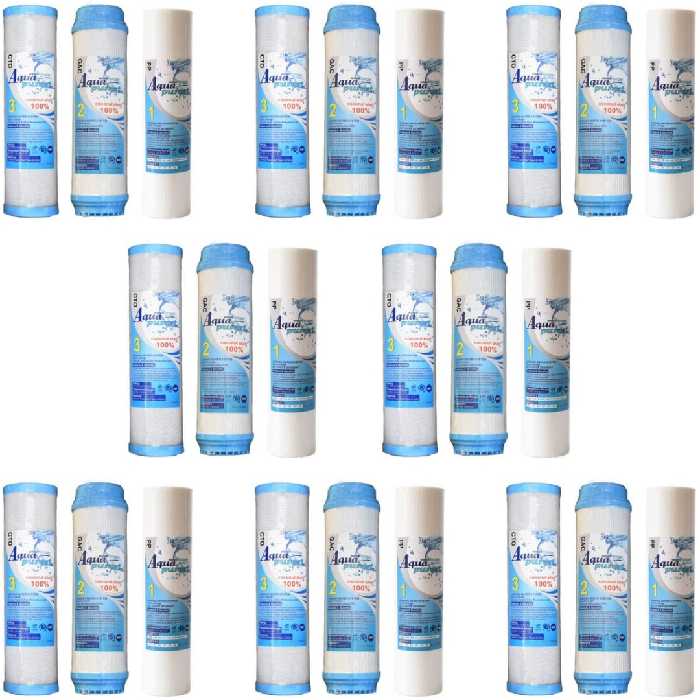 فیلتر دستگاه تصفیه آب آکوا پیورست مدل LX-24 مجموعه 24 عددی