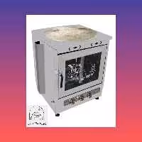 تنور گازی ( فر گازی ) استیل ساج دار  افضل