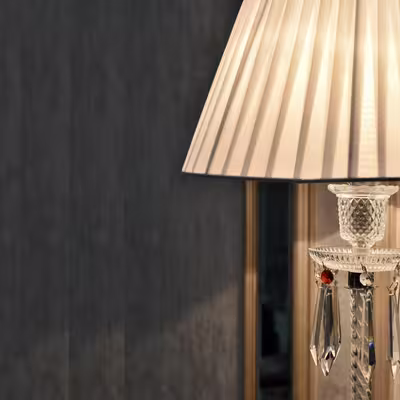 آباژور رومیزی مدل کریستال باکارات کد 05
