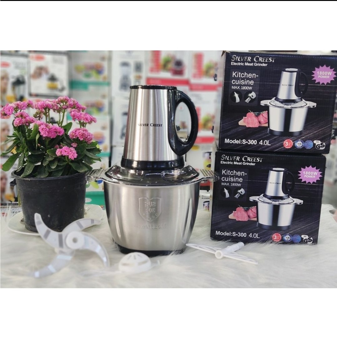 خردکن 4 لیتری استیل سیلور کرست 