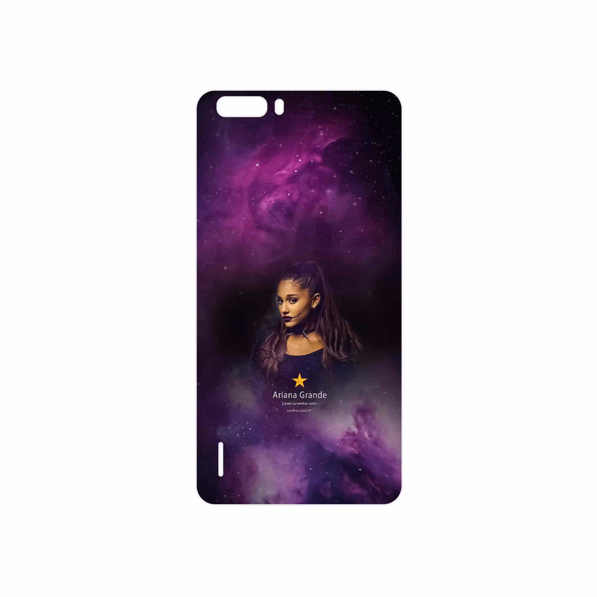 برچسب پوششی ماهوت مدل Ariana Grande مناسب برای گوشی موبایل آنر 6 Plus