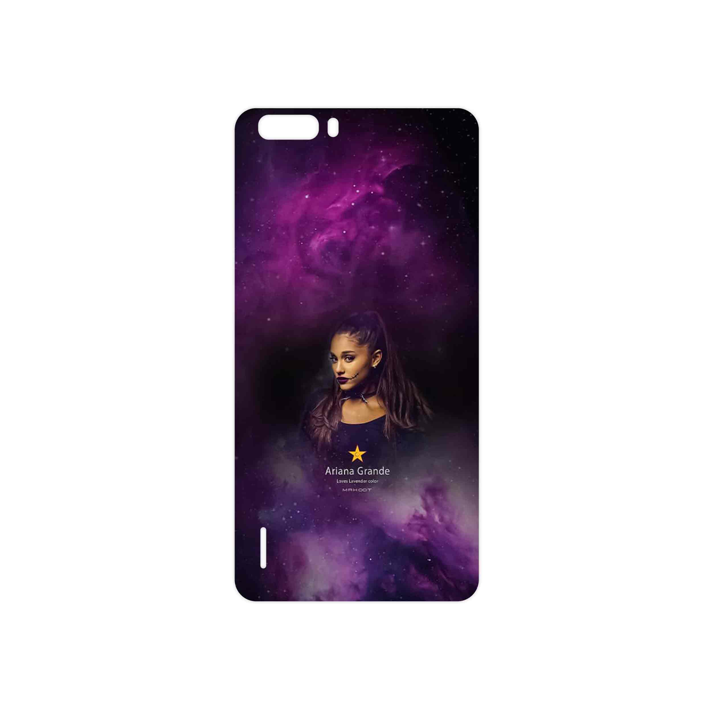 برچسب پوششی ماهوت مدل Ariana Grande مناسب برای گوشی موبایل آنر 6 Plus
