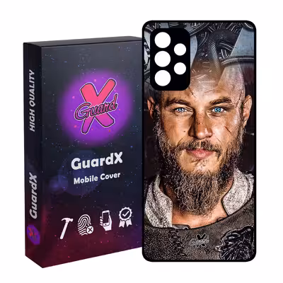 کاور گارد ایکس طرح Vikings مدل Glass10240 مناسب برای گوشی موبایل سامسونگ Galaxy A52