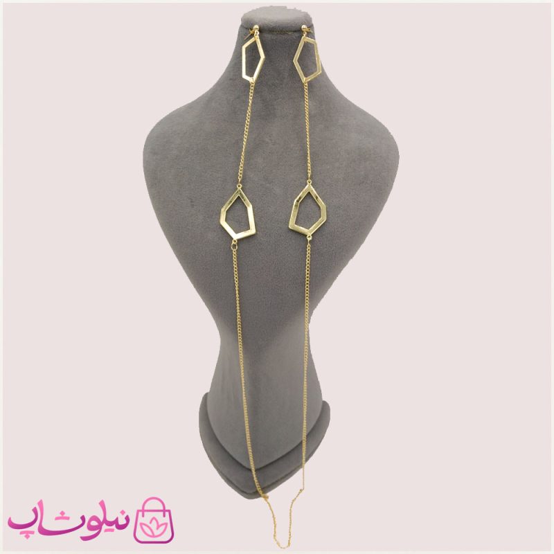 گوشواره گردنی بلند زنانه کد 2969