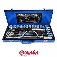 مجموعه 24 عددی آچار بکس صنعتی اینتیمکس مدل 24p