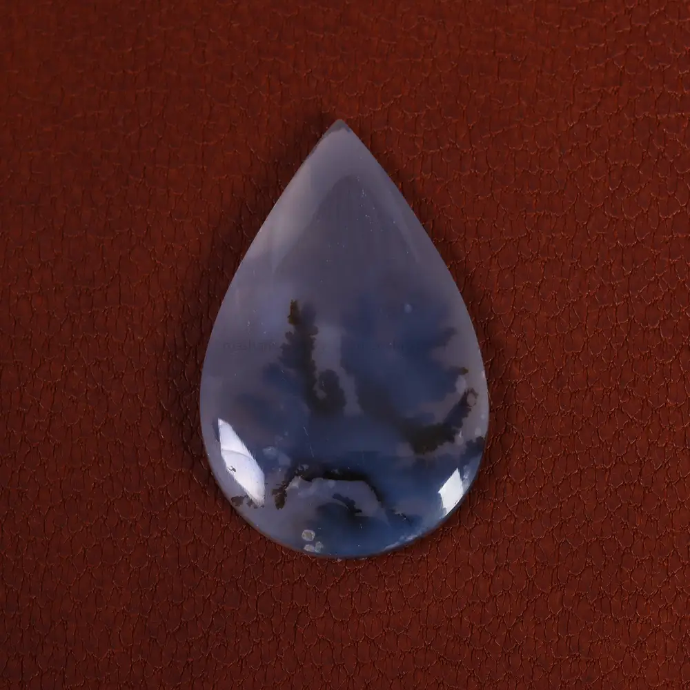 نگین عقیق شجر کد 21347 - جواهری مشاهیر