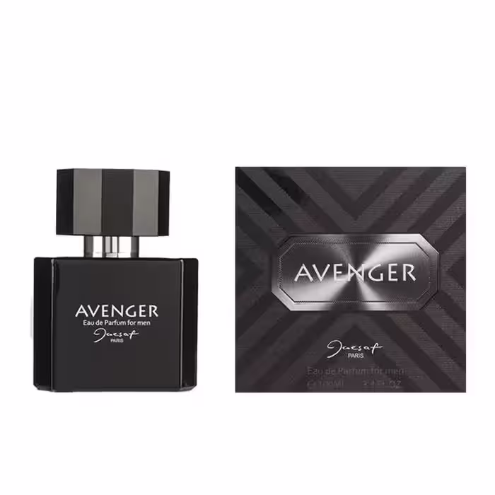 ادو پرفیوم مردانه ژک ساف مدل AVENGER حجم 100 میلی لیتر به همراه عطر جیبی مردانه ژک ساف مدل AVENGER حجم 22 میلی لیتر